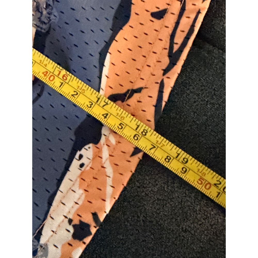 Darc Sport Wolves Forever Mesh Gym Shorts Orange Blue Camo Limited Edition Large - Picture 7 of 9